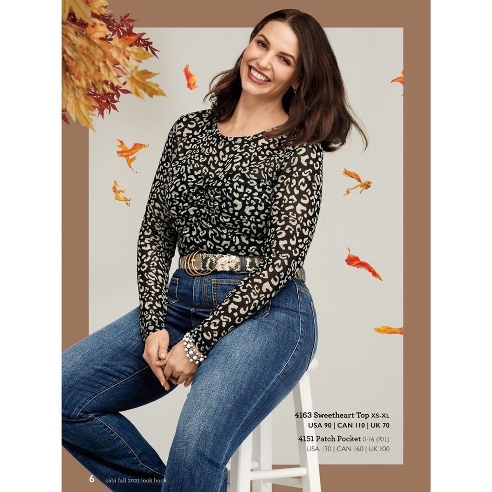 Cabi Sweatheart Top